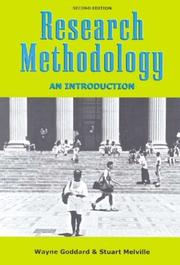 Research Methodology by Wayne Goddard, Stuart Melville