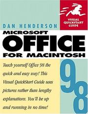 Microsoft Office 98 for Macintosh by Dan Henderson