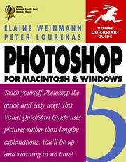 Cover of: Photoshop 5 for Windows and Macintosh