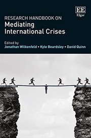 Cover of: Research Handbook on Mediating International Crises