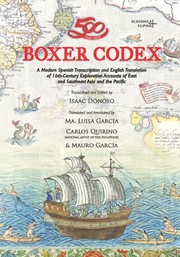 Cover of: Boxer codex by Isaac Donoso, Ma. Luisa García, Carlos Quirino
