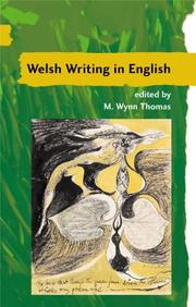 A guide to Welsh literature. Volume VII, Welsh writing in English