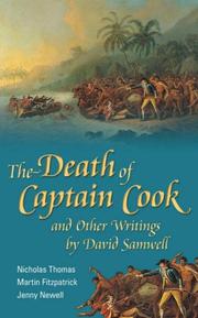 The death of Captain Cook and other writings