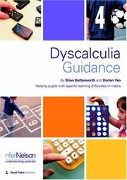 Dyscalculia guidance : helping pupils with specific learning difficulties in maths