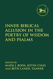 Cover of: Inner Biblical Allusion in the Poetry of Wisdom and Psalms