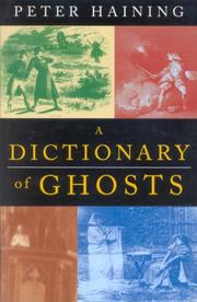 Cover of: A Dictionary of Ghosts