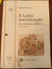 Cover of: Il Lazio meridionale tra antichità e Medioevo: aspetti e problemi