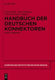 Handbuch der deutschen Konnektoren 2 by Eva Breindl, Anna Volodina, Ulrich Hermann Wassner