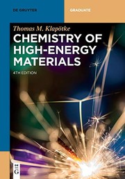 Cover of: Chemistry of high-energy materials