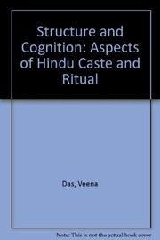 Structure and cognition by Veena Das