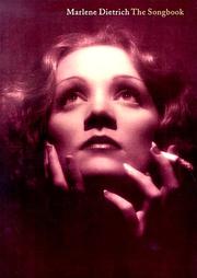 Cover of: Marlene Dietrich - The Songbook by Marlene Dietrich