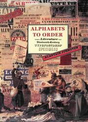 Cover of: Alphabets to order by Alastair Johnston
