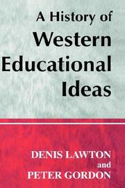 A history of western educational ideas