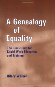 A genealogy of equality : the curriculum for social work education and training