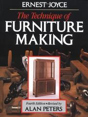 The technique of furniture making