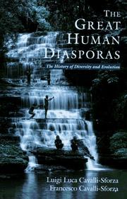 Cover of: The Great Human Diasporas: The History of Diversity and Evolution (Helix Books)