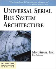 Cover of: USB system architecture