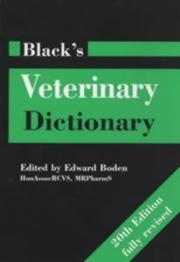 Black's veterinary dictionary