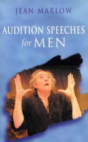 Cover of: Audition Speeches for Men (Stage & Costume)