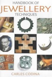 Cover of: The Handbook of Jewellery Techniques (Jewellery)