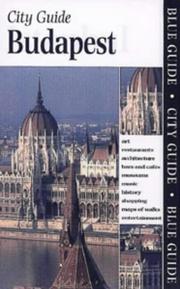 Cover of: Budapest (Blue Guides)
