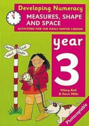 Developing numeracy : measures, shape and space : activities for the daily maths lesson