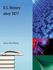 Cover of: US History Since 1877