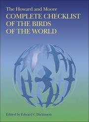 Cover of: The Howard and Moore complete checklist of the birds of the world.