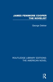 Cover of: James Fenimore Cooper the Novelist