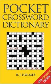 Cover of: Pocket Crossword Dictionary