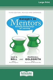 Cover of: Managers As Mentors: Building Partnerships for Learning