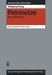 Cover of: Petrinetze: Eine Einführung (Studienreihe Informatik)