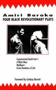 Cover of: Four Black revolutionary plays by Amiri Baraka