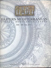 Cover of: Eastern Mediterranean: Cyprus, Dodecanese, Crete, 16th-6th cent. B.C.