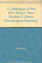 Cover of: A catalogue of the Bon Kanjur