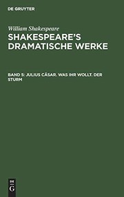 Cover of: Shakespeare's Dramatische Werke