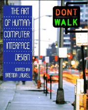 Cover of: The Art of human-computer interface design