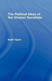 Cover of: The political ideas of the utopian socialists