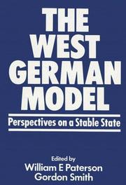 The West German model : perspectives on a stable state