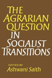 The Agrarian question in socialist transitions