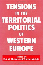 Tensions in the territorial politics of Western Europe