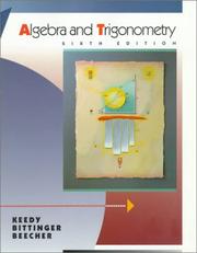 Cover of: Algebra and trigonometry by Mervin Laverne Keedy