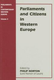 Parliaments and citizens in Western Europe