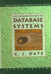 An introduction to database systems by C. J. Date