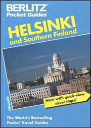 Cover of: Helsinki and Southern Finland: y the staff of Berlitz guides.