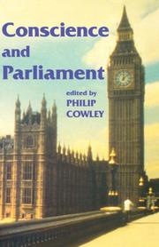 Cover of: Conscience and parliament