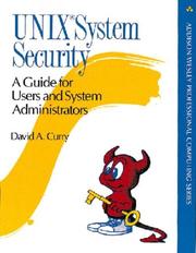 Cover of: UNIX system security by David A. Curry