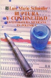 Cover of: Ruptura y Continuidad