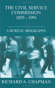 Cover of: The Civil Service Commission, 1855-1991: a bureau biography