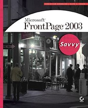 Cover of: Microsoft FrontPage 2003: Savvy